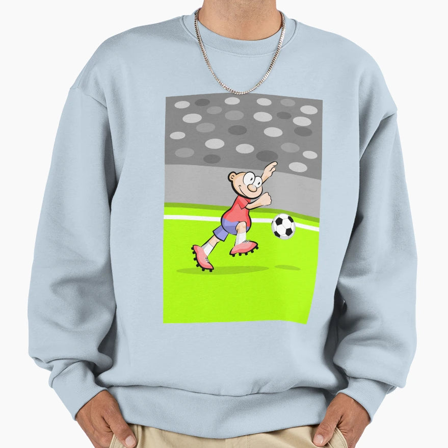 Soccer Player Goal Scorer Attitude Sweatshirt - Streetwear Style Men Women - T-Shirt, Sweatshirt, Hoodie
