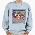Football Club Map Sweatshirt - Custom Art Print Men Women - T-Shirt, Sweatshirt, Hoodie