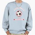 Football Is My Valentine Funny Sweatshirt - Minimalist Print Men Women - T-Shirt, Sweatshirt, Hoodie