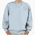 Alphabet Letter R Sweatshirt - Casual Everyday Wear Men Women - T-Shirt, Sweatshirt, Hoodie