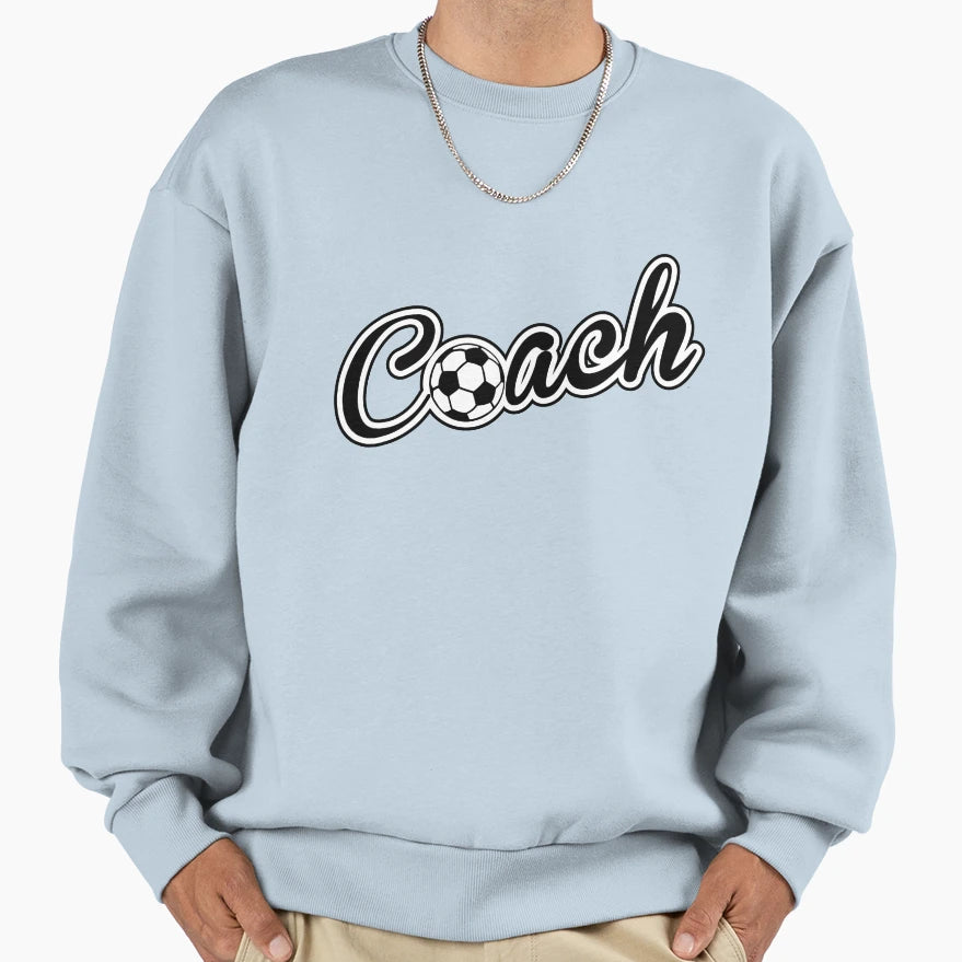 Football Coach Sweatshirt - Novelty Apparel for Adults - T-Shirt, Sweatshirt, Hoodie