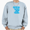 Gen X Sweatshirt - Minimalist Print Unisex - T-Shirt, Sweatshirt, Hoodie