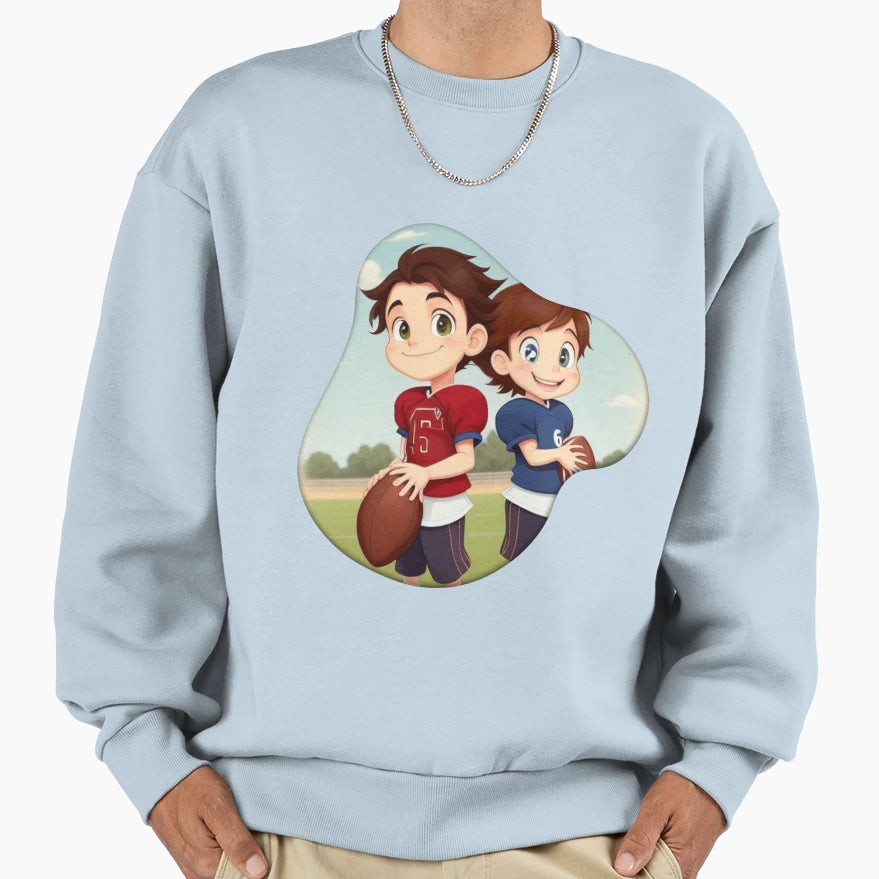American Football Children Sweatshirt - Fun Novelty Design Men Women - T-Shirt, Sweatshirt, Hoodie