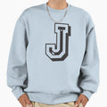 Letter J College Font From Sweatshirt - Streetwear Style Men Women - T-Shirt, Sweatshirt, Hoodie