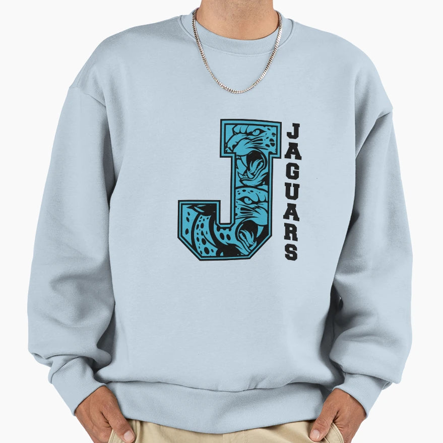 Jaguars Sports Sweatshirt - Casual Everyday Wear for Adults - T-Shirt, Sweatshirt, Hoodie