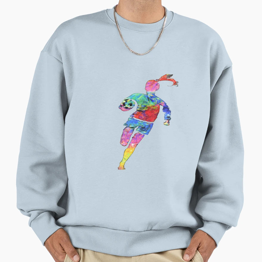 Soccer Football Art Sweatshirt - Custom Art Print Unisex - T-Shirt, Sweatshirt, Hoodie