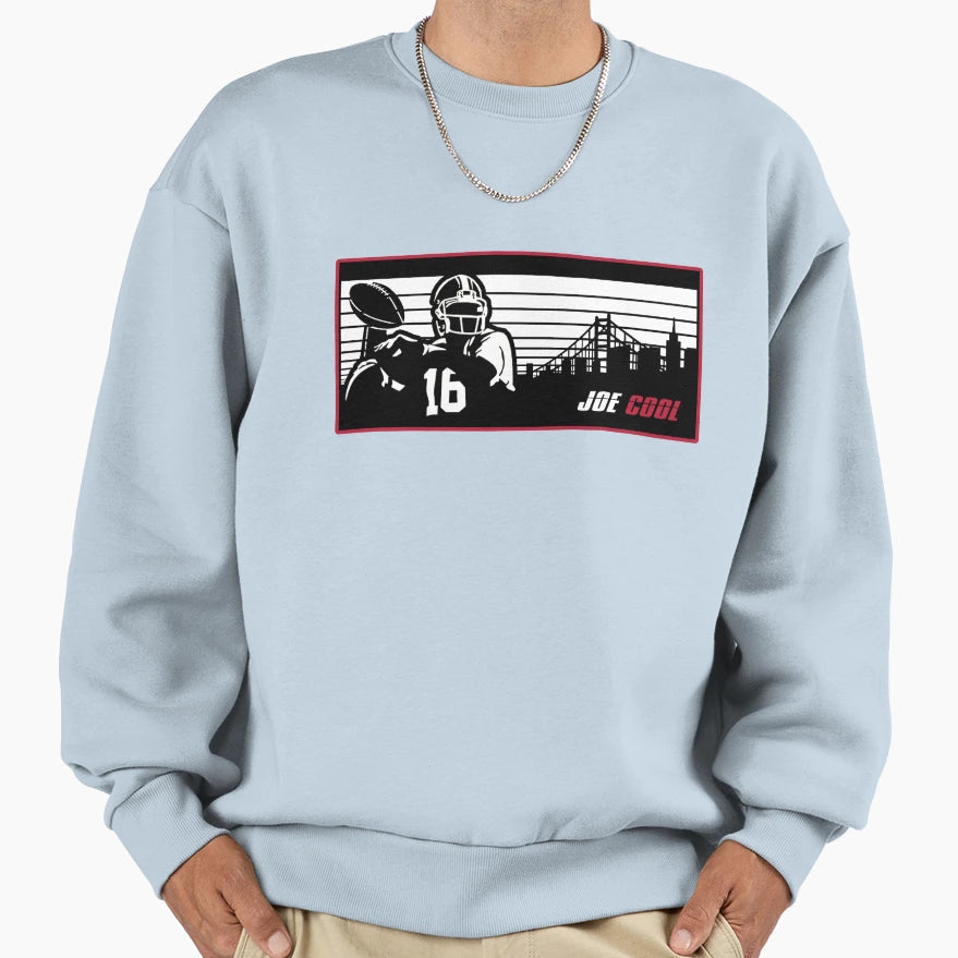 Joe Red Border Sweatshirt - Casual Everyday Wear for Adults - T-Shirt, Sweatshirt, Hoodie
