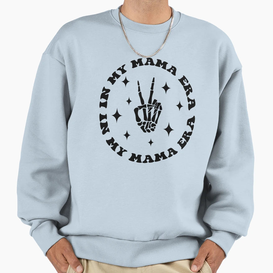 Mama Era Goth Sweatshirt - Minimalist Print for Adults - T-Shirt, Sweatshirt, Hoodie