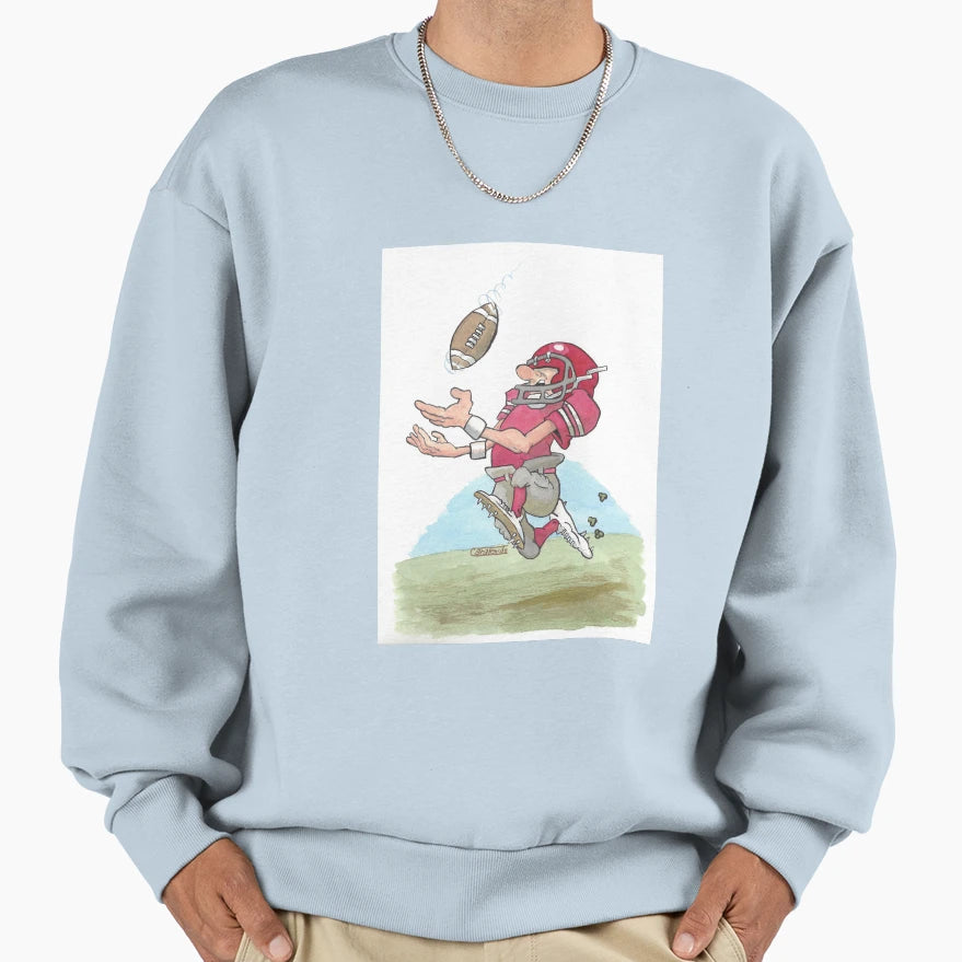 Football Sweatshirt - Fun Novelty Design Men Women - T-Shirt, Sweatshirt, Hoodie