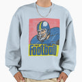 American Football Player Sweatshirt - Graphic Print Men Women - T-Shirt, Sweatshirt, Hoodie