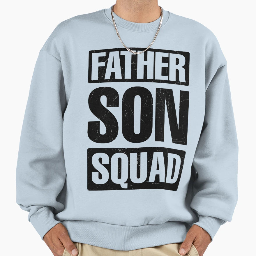 Father Son Squad Casual Shirts To Buy T-Shirt - Aesthetic Graphic Unisex - T-Shirt, Sweatshirt, Hoodie