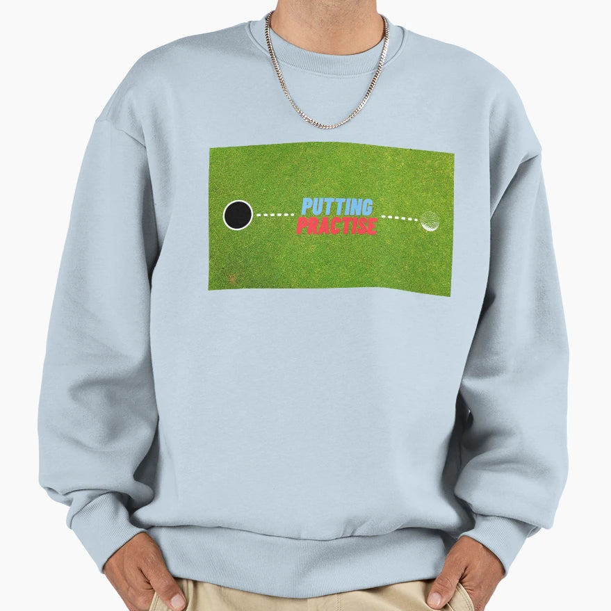 Golf Putting Green Sweatshirt - Trendy Graphic Unisex - T-Shirt, Sweatshirt, Hoodie
