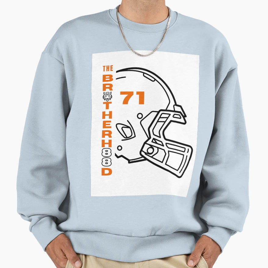Tiger Football 88 Sweatshirt - Casual Everyday Wear Unisex - T-Shirt, Sweatshirt, Hoodie