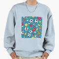 Football Seamless Sweatshirt - Fun Novelty Design Men Women - T-Shirt, Sweatshirt, Hoodie