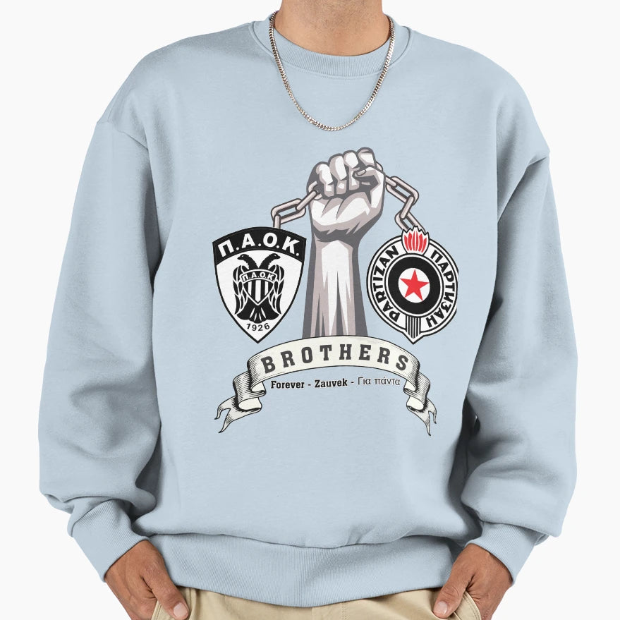 Paok Partizan One Sweatshirt - Graphic Print for Adults - T-Shirt, Sweatshirt, Hoodie