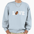 I Love Football Sweatshirt - Minimalist Print Unisex - T-Shirt, Sweatshirt, Hoodie