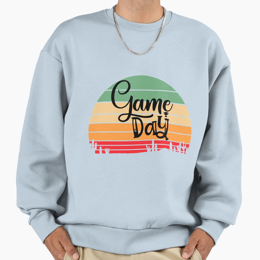 Game Day Funny Football Lovers T-Shirt - Custom Art Print for Adults - T-Shirt, Sweatshirt, Hoodie