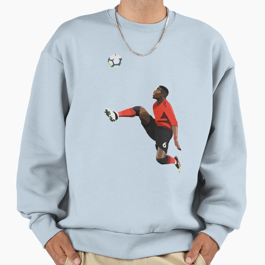 Paul Pogba Sweatshirt - Unique Graphic for Adults - T-Shirt, Sweatshirt, Hoodie