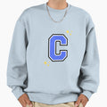 C Initial Sweatshirt - Graphic Print for Adults - T-Shirt, Sweatshirt, Hoodie