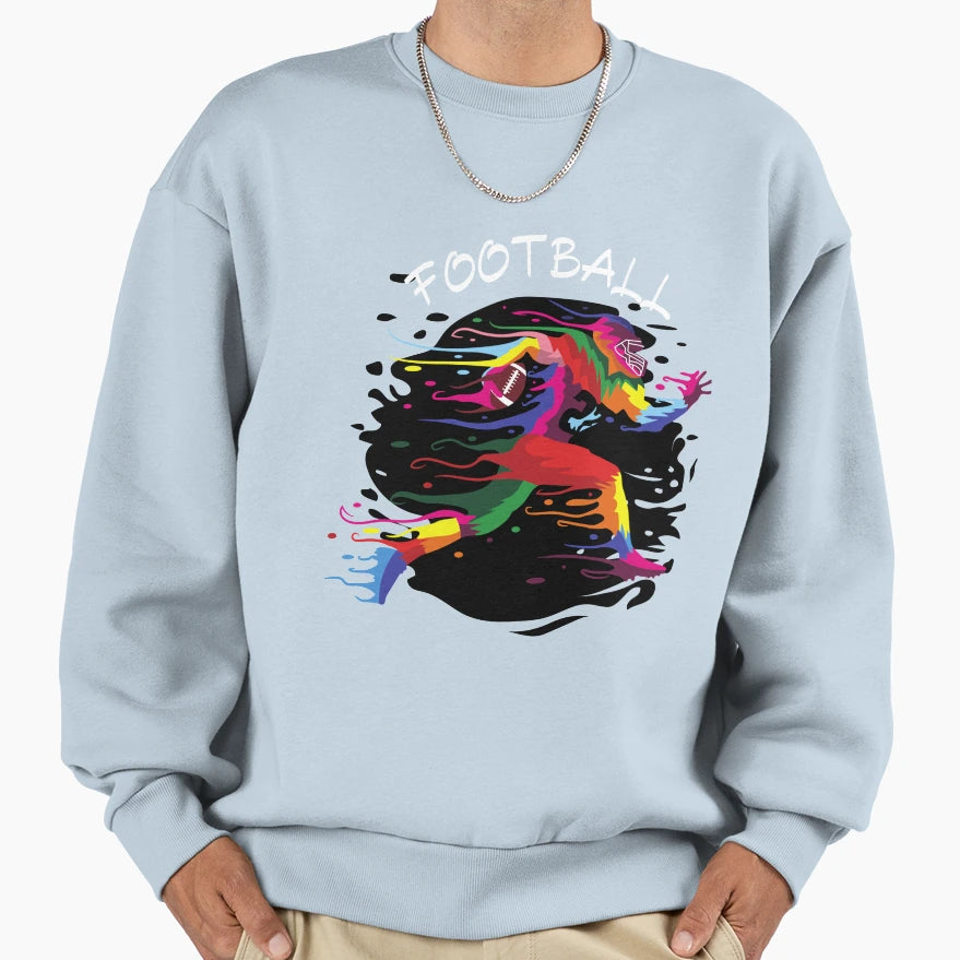 American Football Player 2022 Sweatshirt - Trendy Graphic for Adults - T-Shirt, Sweatshirt, Hoodie