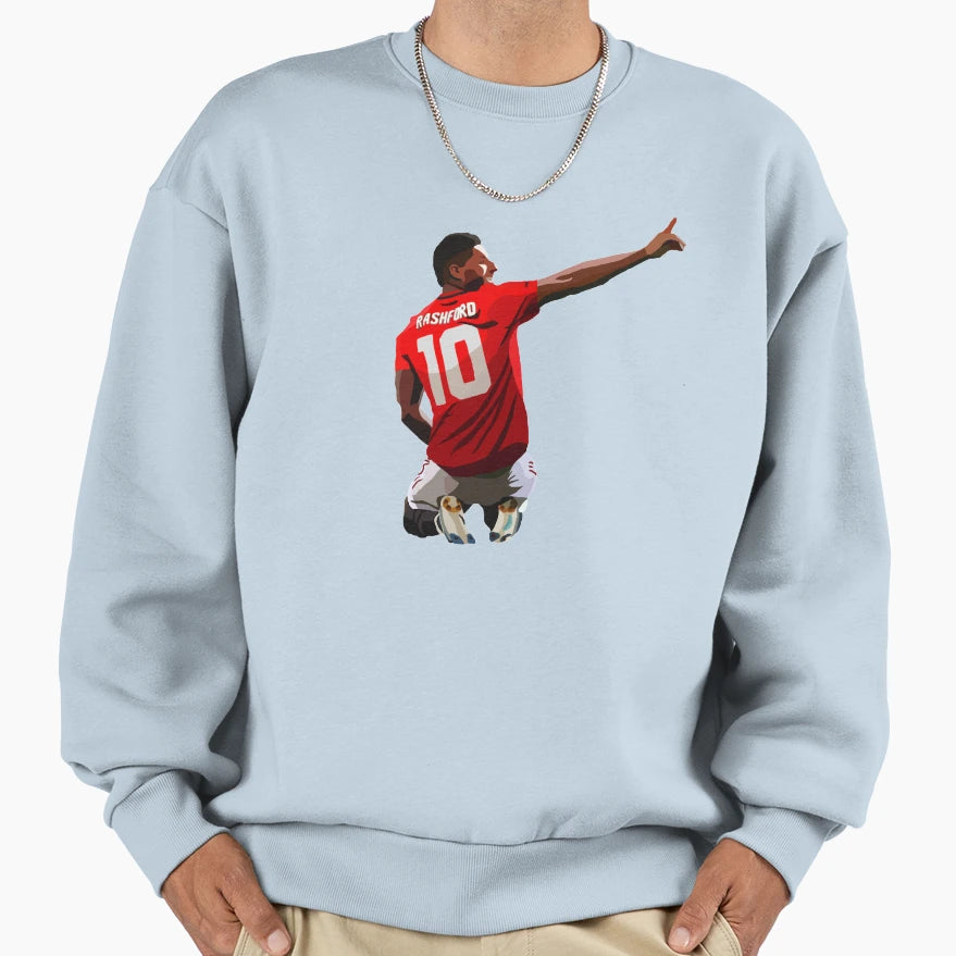 Marcus Rashford Sweatshirt - Streetwear Style for Adults - T-Shirt, Sweatshirt, Hoodie