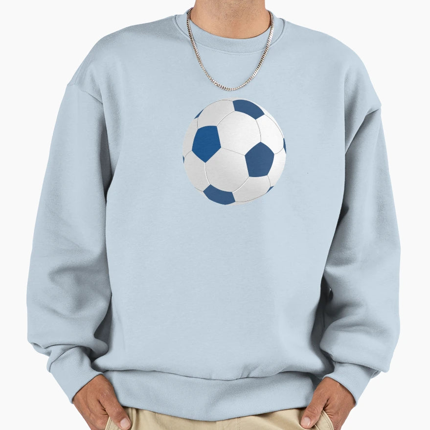 Football Game Ball World Cup Sweatshirt - Fun Novelty Design for Adults - T-Shirt, Sweatshirt, Hoodie