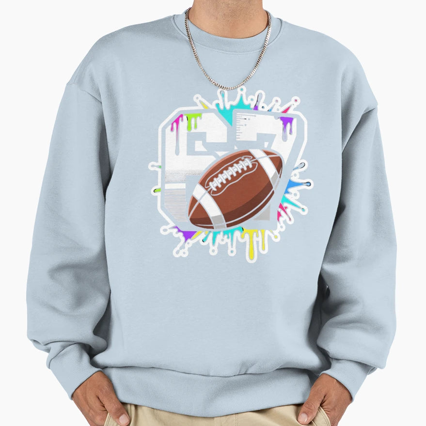Football 67 Six Seven Meme Funny 6 Sweatshirt - Novelty Apparel for Adults - T-Shirt, Sweatshirt, Hoodie