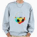 Soccer Ball Sweatshirt - Minimalist Print for Adults - T-Shirt, Sweatshirt, Hoodie