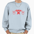 Gen X Rock Sweatshirt - Aesthetic Graphic for Adults - T-Shirt, Sweatshirt, Hoodie