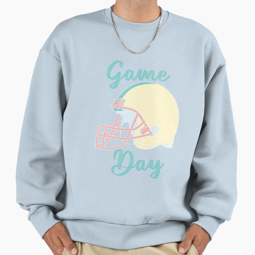 American Football Game Day Sweatshirt - Fun Novelty Design Unisex - T-Shirt, Sweatshirt, Hoodie