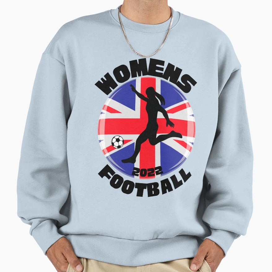 England Womens Football Sweatshirt - Graphic Print Men Women - T-Shirt, Sweatshirt, Hoodie