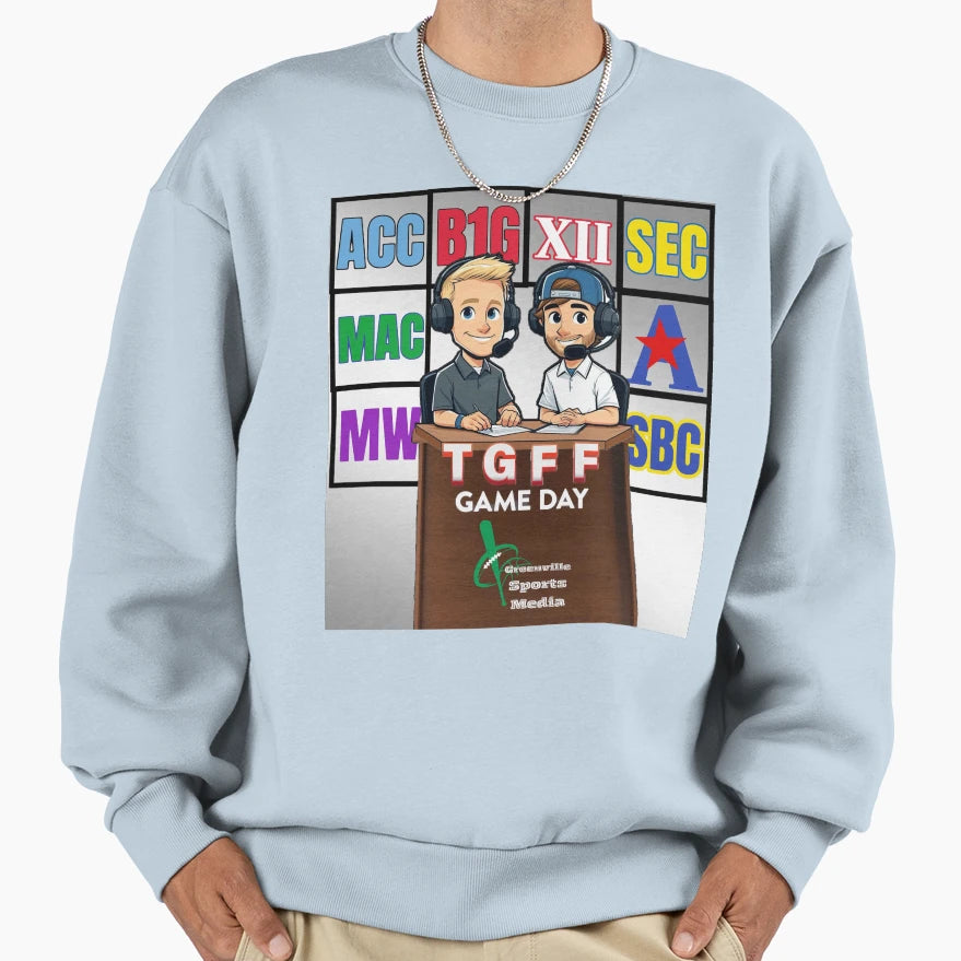 Tgff Gameday Sweatshirt - Custom Art Print for Adults - T-Shirt, Sweatshirt, Hoodie