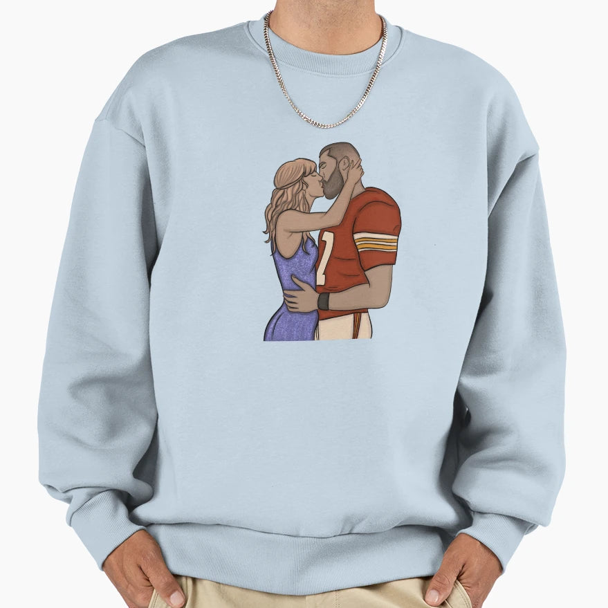 Football Lover Sweatshirt - Custom Art Print for Adults - T-Shirt, Sweatshirt, Hoodie