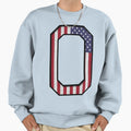 0 Usa Number Sports 3D Drop Shadow Sweatshirt - Trendy Graphic for Adults - T-Shirt, Sweatshirt, Hoodie