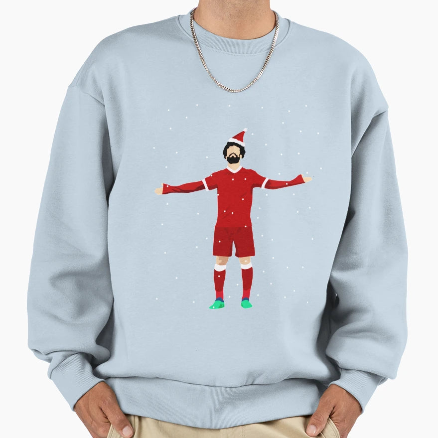 Mo Salahs Inspirational Sweatshirt - Custom Art Print for Adults - T-Shirt, Sweatshirt, Hoodie