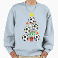 Football Soccer Tree Ornament Sweatshirt - Aesthetic Graphic Men Women - T-Shirt, Sweatshirt, Hoodie