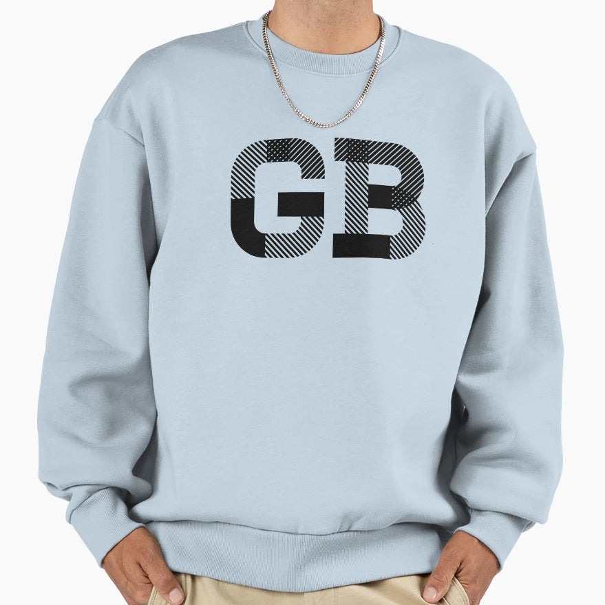 Green Bay Wi Gb Letters Sweatshirt - Streetwear Style Men Women - T-Shirt, Sweatshirt, Hoodie