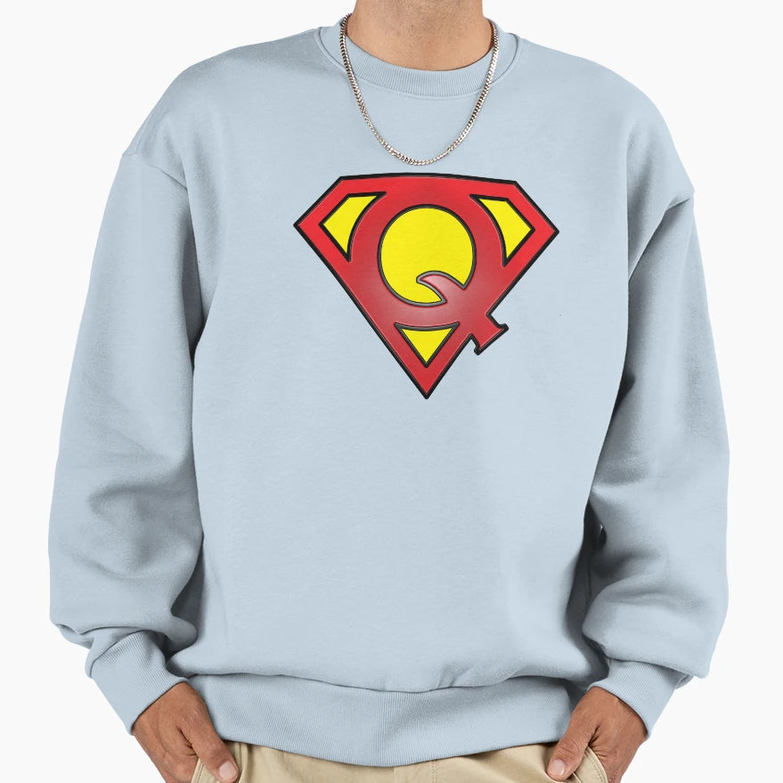Q Q Hero Me Collection Sweatshirt - Fun Novelty Design Men Women - T-Shirt, Sweatshirt, Hoodie