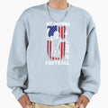 My Second Love Is Football Gifts Sweatshirt - Graphic Print Men Women - T-Shirt, Sweatshirt, Hoodie