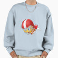 American Football Player Emoji Sweatshirt - Trendy Graphic for Adults - T-Shirt, Sweatshirt, Hoodie