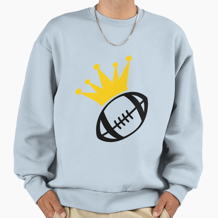 Football Rugby Sweatshirt - Casual Everyday Wear for Adults - T-Shirt, Sweatshirt, Hoodie