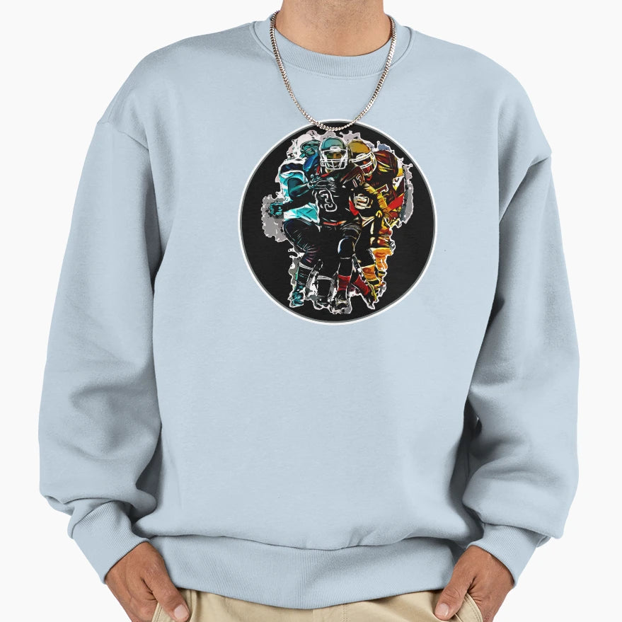 Awesome Football Sports Fantasy Sweatshirt - Streetwear Style Men Women - T-Shirt, Sweatshirt, Hoodie