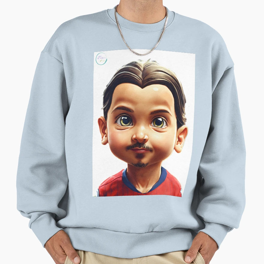 Baller 1 Soccer Fan Sweatshirt - Graphic Print Unisex - T-Shirt, Sweatshirt, Hoodie