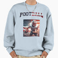 American Football Player Sweatshirt - Custom Art Print Unisex - T-Shirt, Sweatshirt, Hoodie