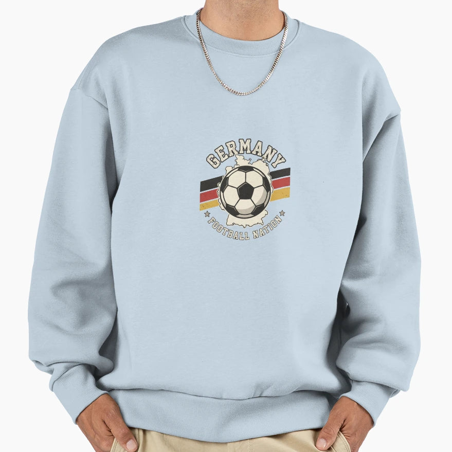Germany Football Nation Sweatshirt - Streetwear Style Unisex - T-Shirt, Sweatshirt, Hoodie