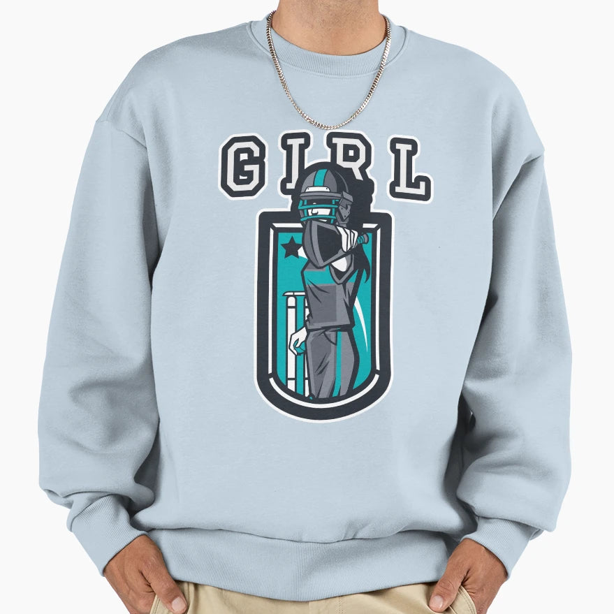 Cricket Sweatshirt - Trendy Graphic for Adults - T-Shirt, Sweatshirt, Hoodie