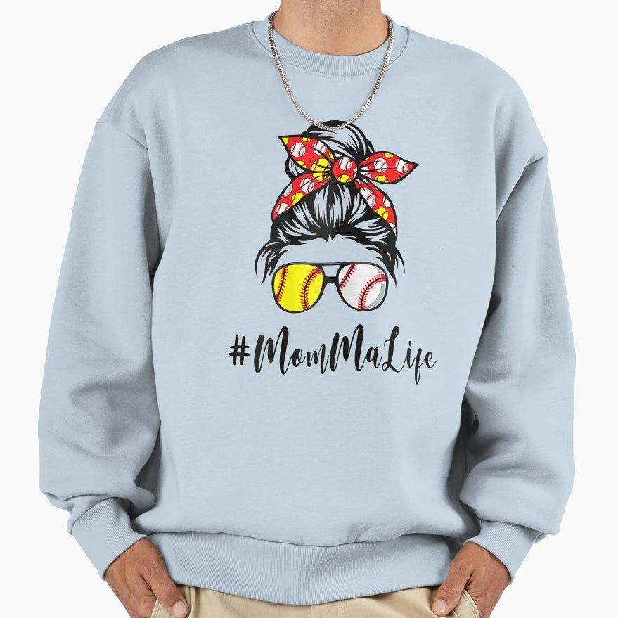 Mom Life T-Shirt - Unique Graphic Unisex - T-Shirt, Sweatshirt, Hoodie