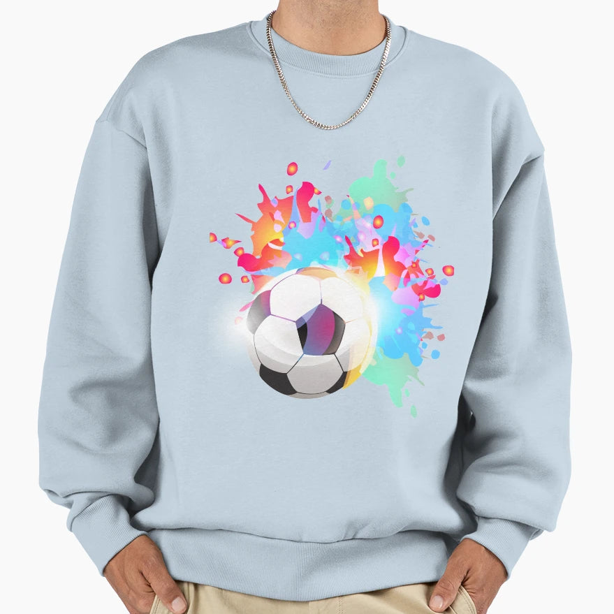 I Love Football Sweatshirt - Casual Everyday Wear Men Women - T-Shirt, Sweatshirt, Hoodie