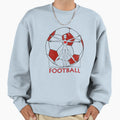 Football Sweatshirt - Trendy Graphic Unisex - T-Shirt, Sweatshirt, Hoodie