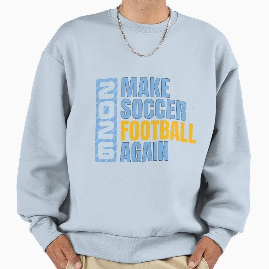 Sky Blue Sweatshirt - Casual Everyday Wear for Adults - T-Shirt, Sweatshirt, Hoodie